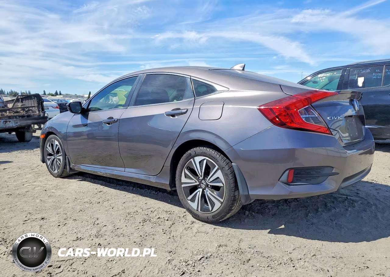 2018 Honda Civic Exl VIN:JHMFC1F78JX022119 - 2