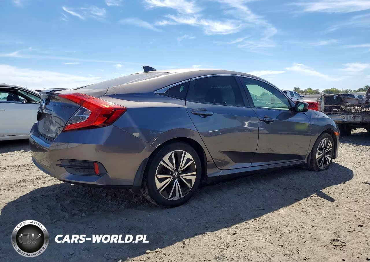 2018 Honda Civic Exl VIN:JHMFC1F78JX022119 - 3