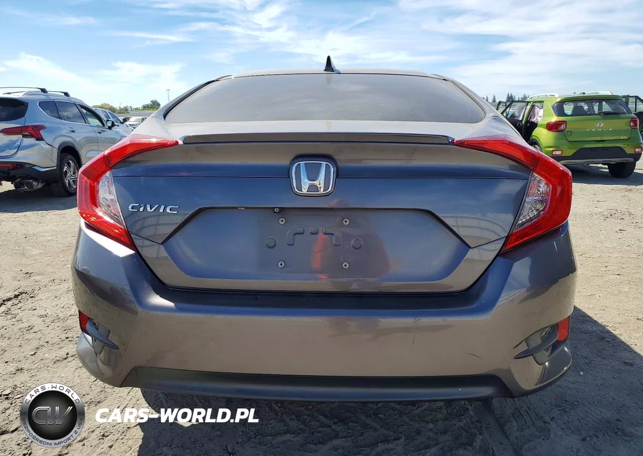 2018 Honda Civic Exl VIN:JHMFC1F78JX022119 - 6