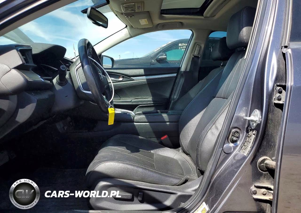 2018 Honda Civic Exl VIN:JHMFC1F78JX022119 - 7