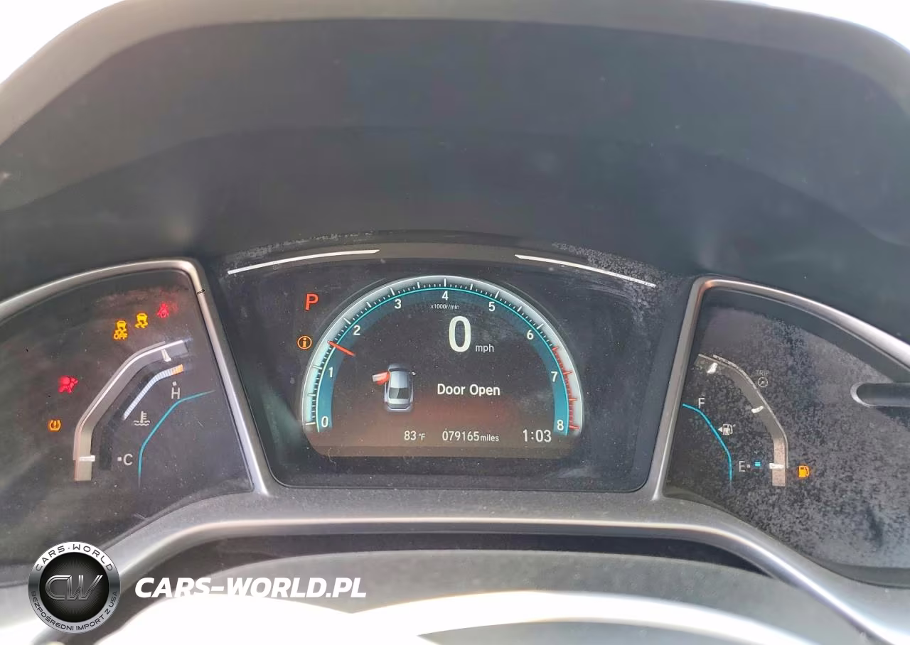 2018 Honda Civic Exl VIN:JHMFC1F78JX022119 - 9