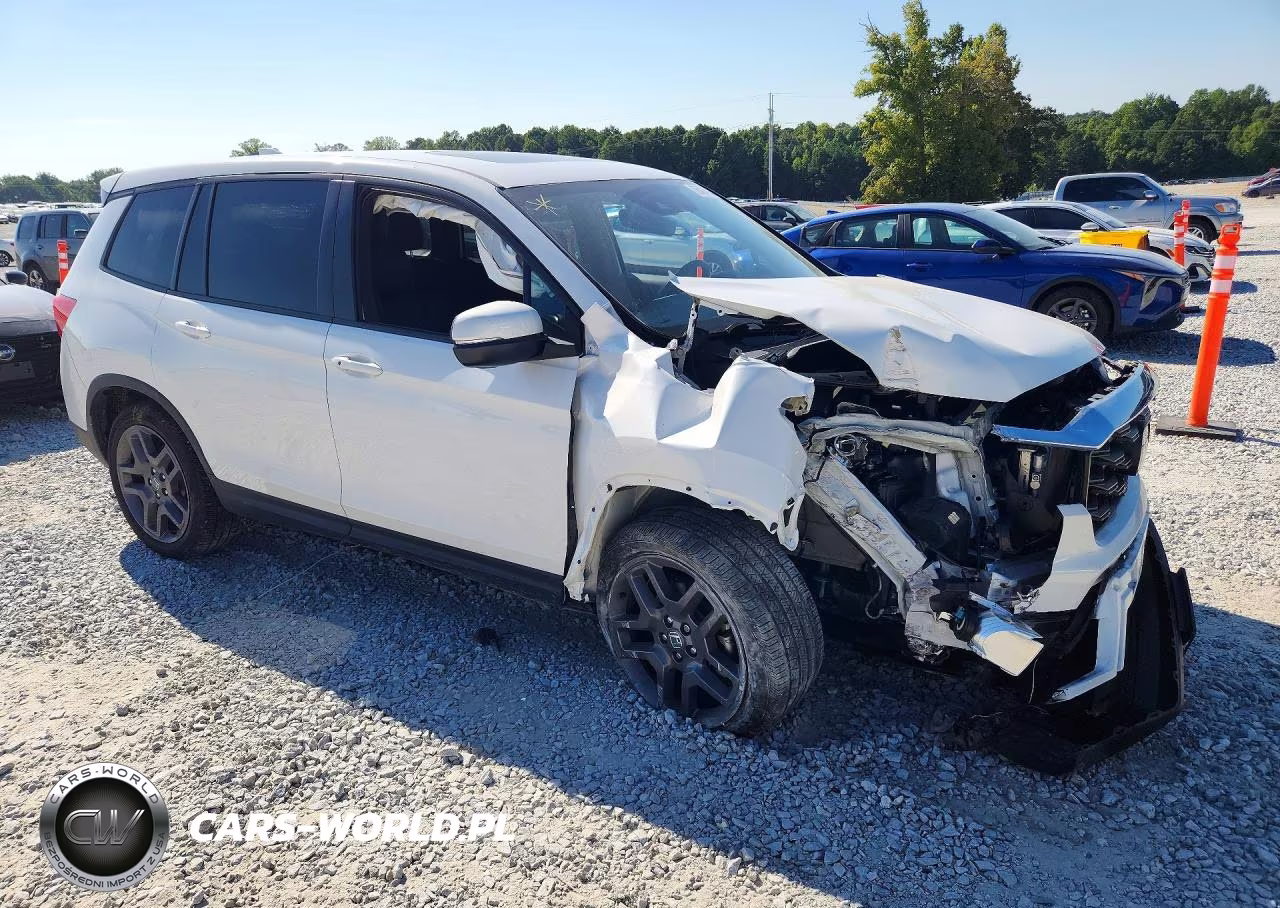 2023 Honda Passport Exl VIN:5FNYF8H56PB001844 - 4