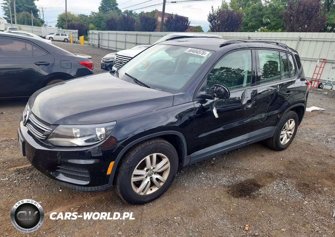 2016 Volkswagen Tiguan S VIN:WVGBV7AX5GW617167 - 1