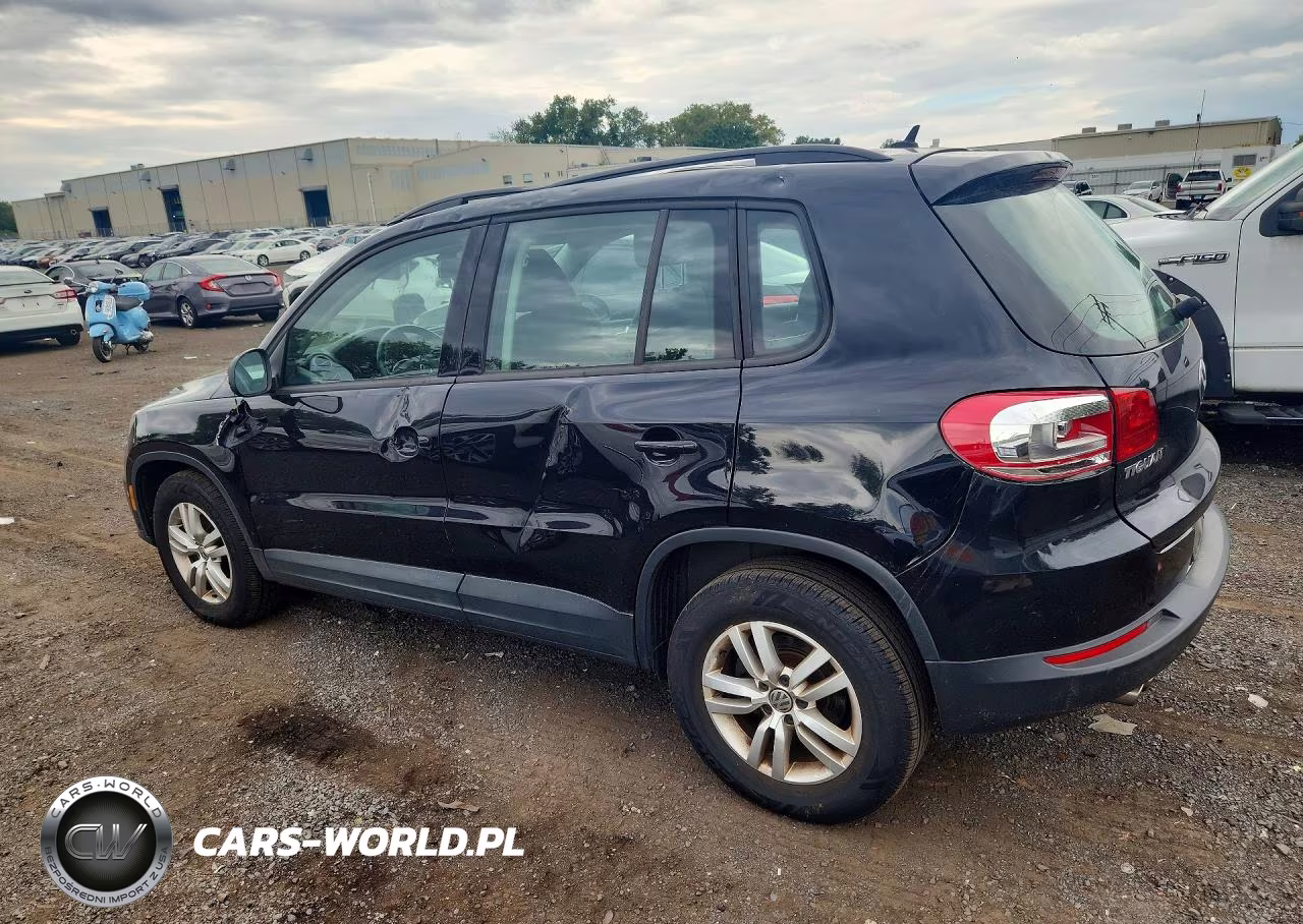 2016 Volkswagen Tiguan S VIN:WVGBV7AX5GW617167 - 2
