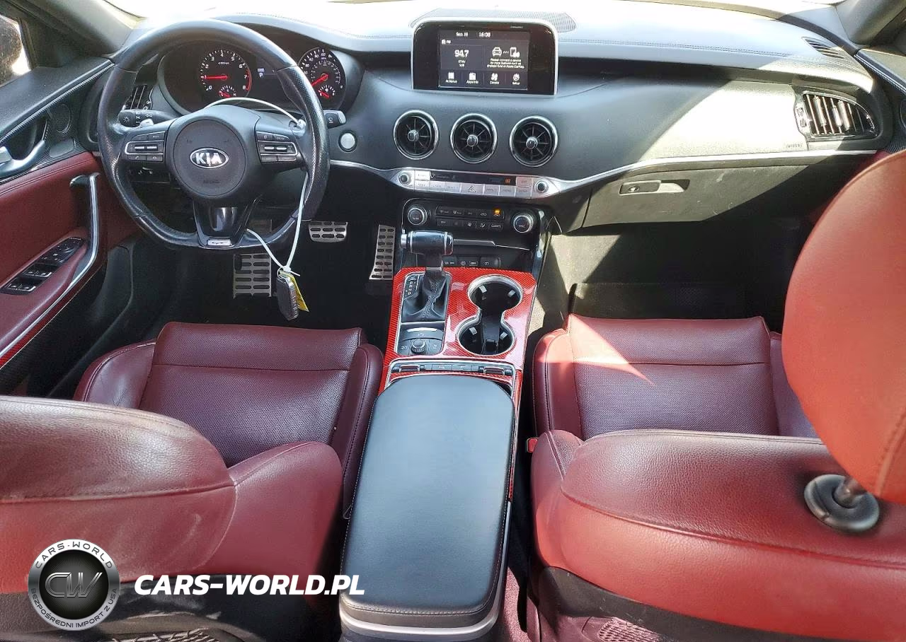2019 Kia Stinger Gt VIN:KNAE35LC6K6059535 - 8