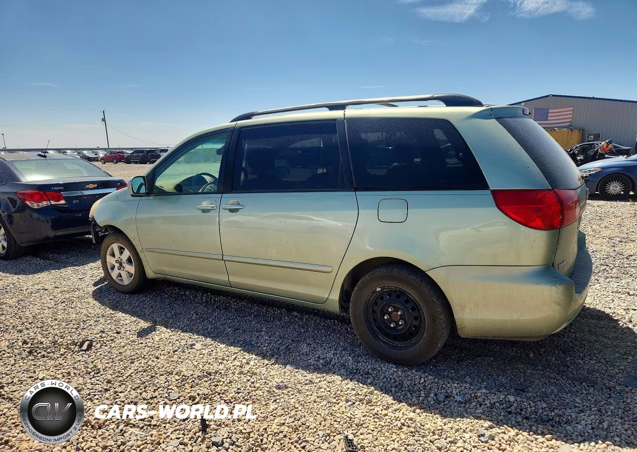 2008 Toyota Sienna Xle VIN:5TDZK22C78S168456 - 2