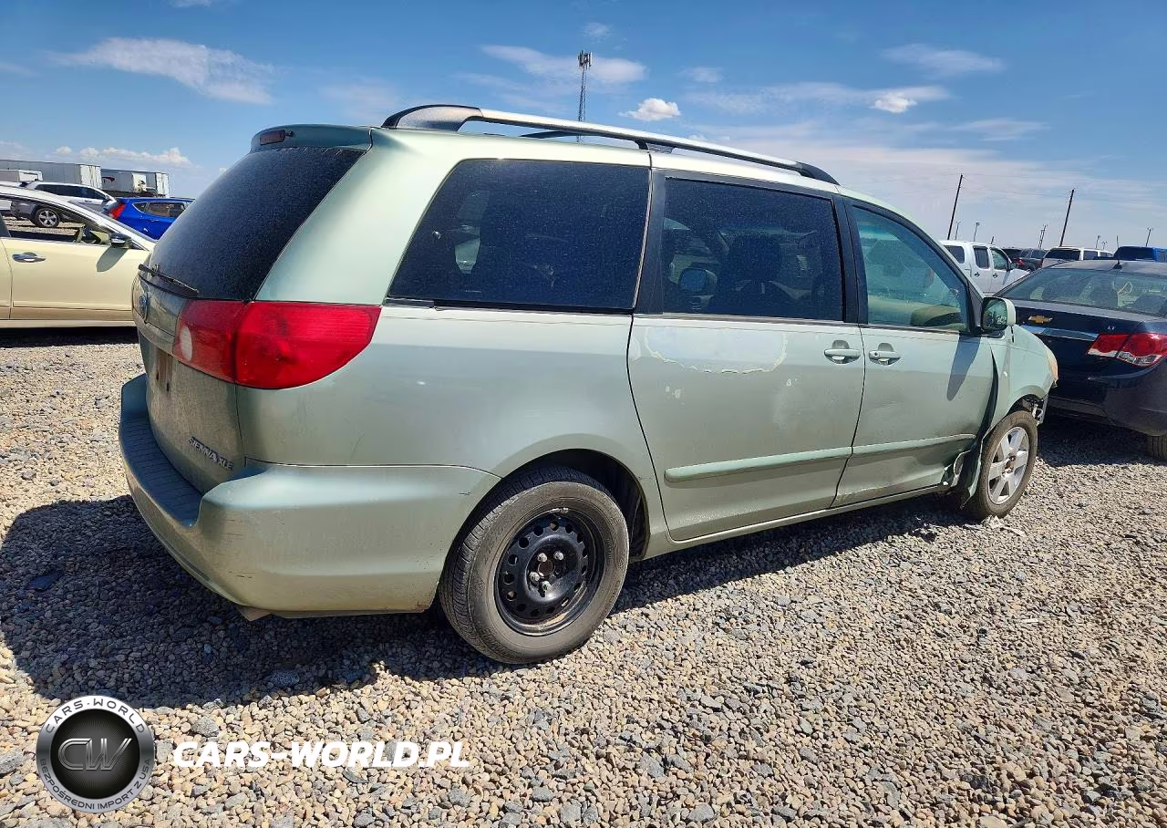 2008 Toyota Sienna Xle VIN:5TDZK22C78S168456 - 3