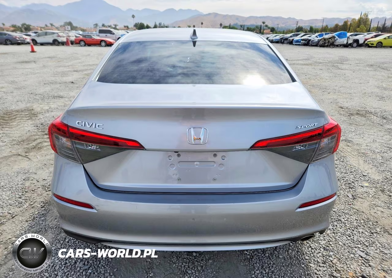 2022 Honda Civic Sport VIN:2HGFE2F58NH577440 - 6