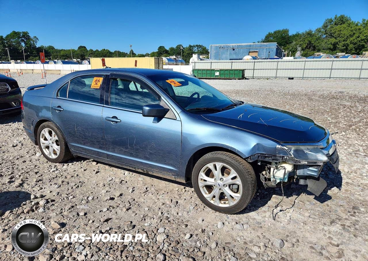 2012 Ford Fusion Se VIN:3FAHP0HG7CR210587 - 4