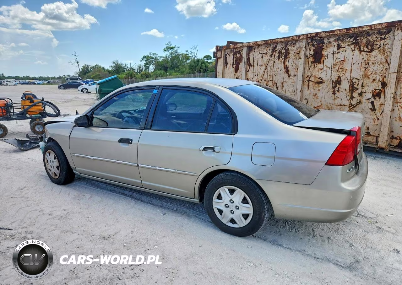2003 Honda Civic Lx VIN:2HGES16553H616898 - 2