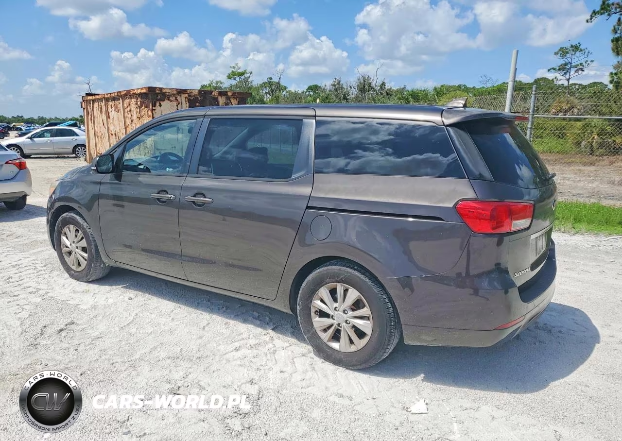 2017 Kia Sedona Lx VIN:KNDMB5C10H6222172 - 2