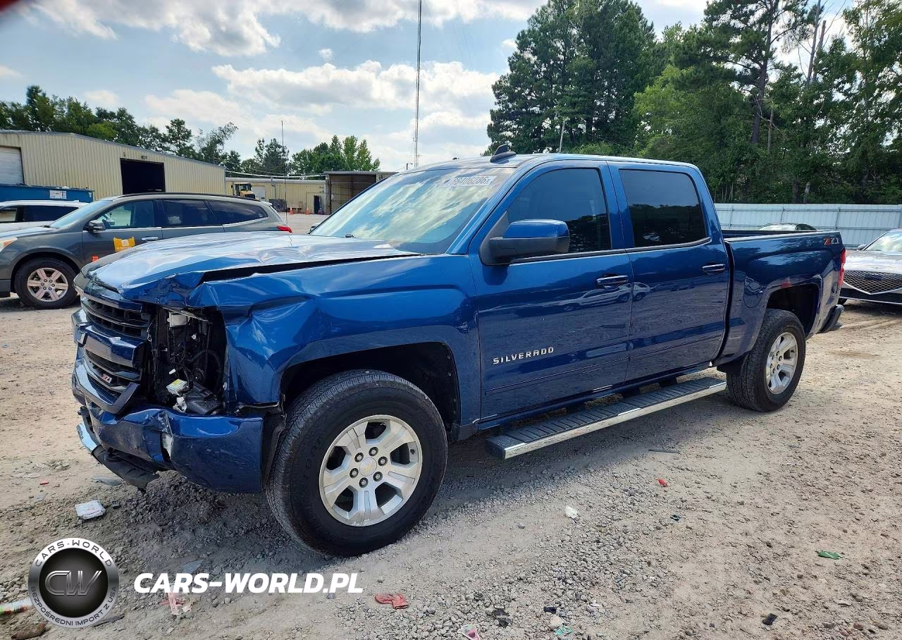 2018 Chevrolet Silverado K1500 Lt VIN:3GCUKREC9JG362019 - 1