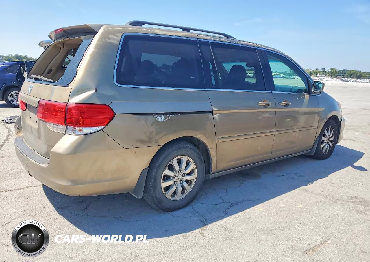 2010 Honda Odyssey Exl VIN:5FNRL3H76AB097242 - 3
