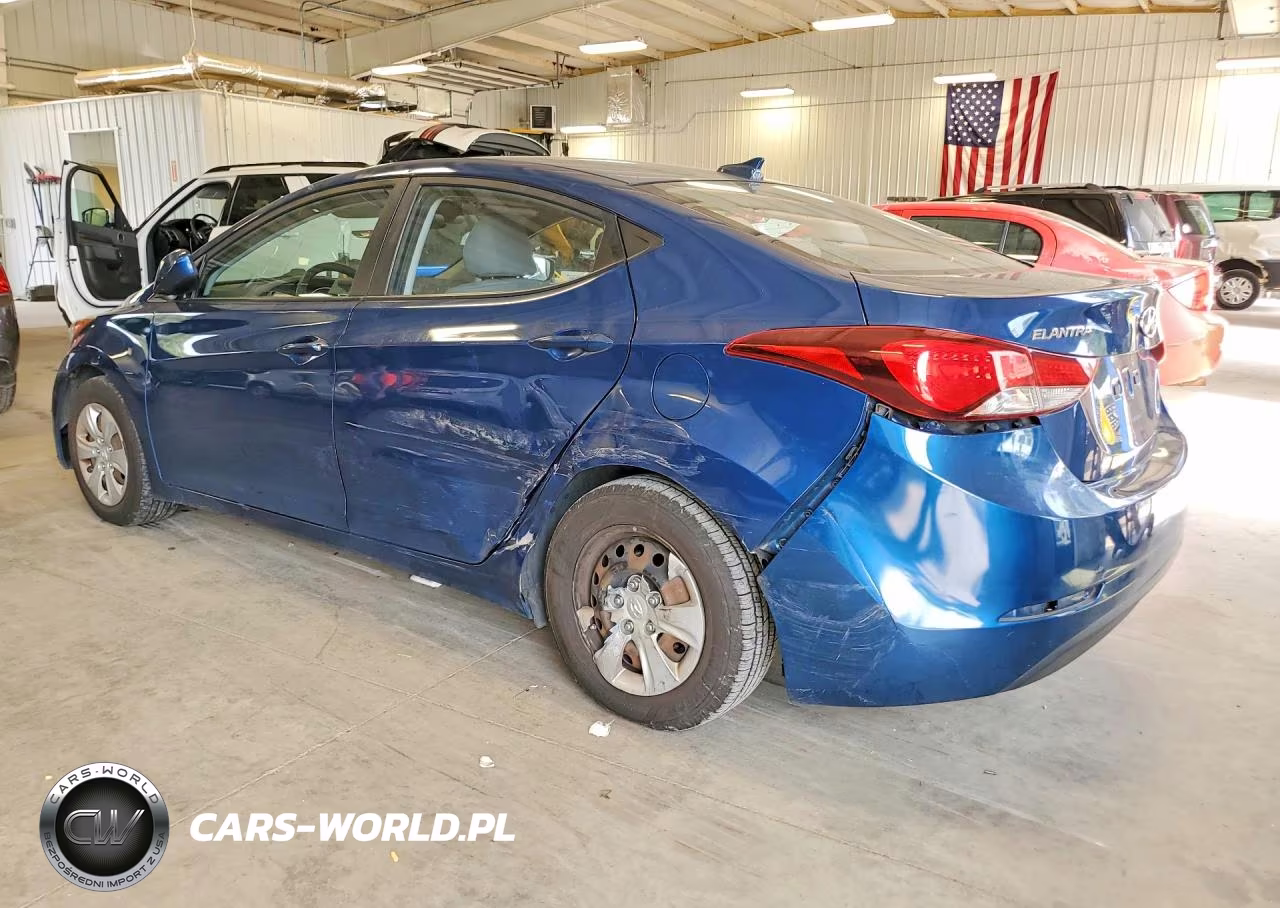 2016 Hyundai Elantra Se VIN:KMHDH4AE1GU546218 - 2