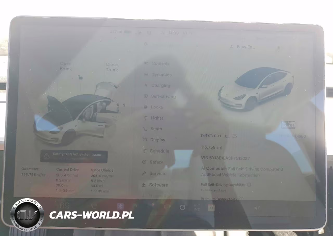 2023 Tesla Model 3 VIN:5YJ3E1EA3PF513227 - 9