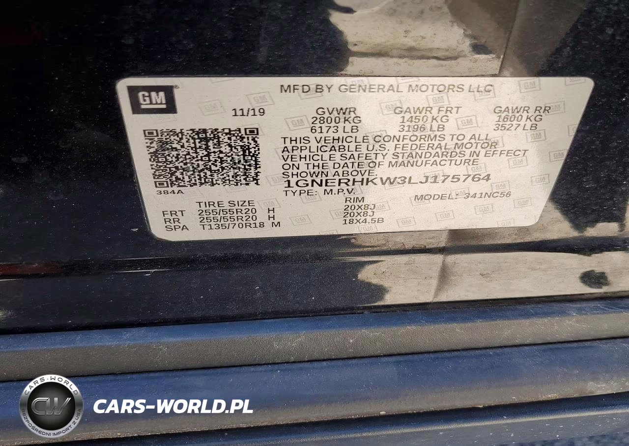 2020 Chevrolet Traverse Lt VIN:1GNERHKW3LJ175764 - 13