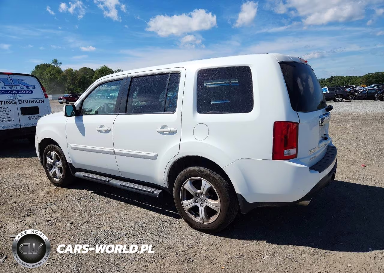2013 Honda Pilot Exl VIN:5FNYF4H51DB007619 - 2