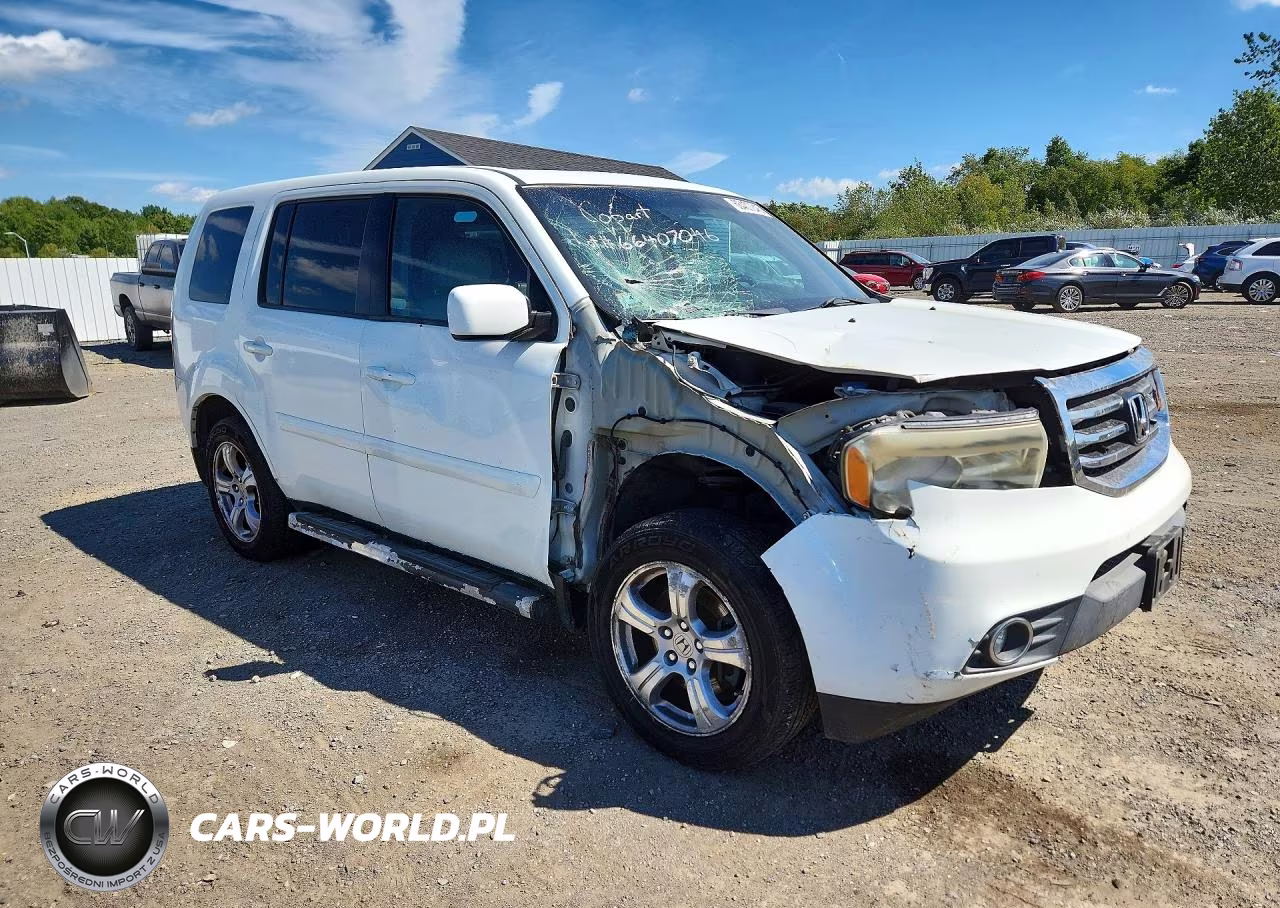 2013 Honda Pilot Exl VIN:5FNYF4H51DB007619 - 4
