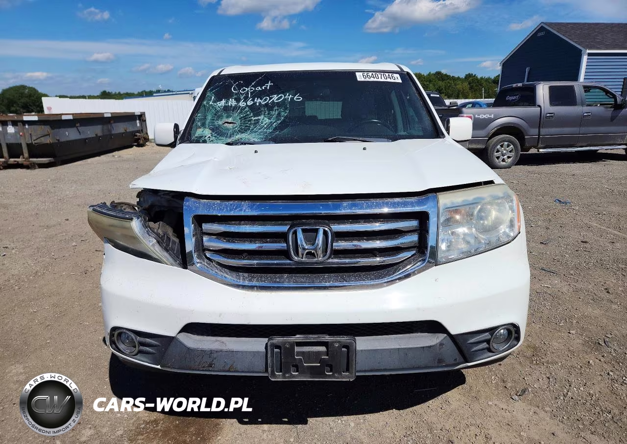 2013 Honda Pilot Exl VIN:5FNYF4H51DB007619 - 5