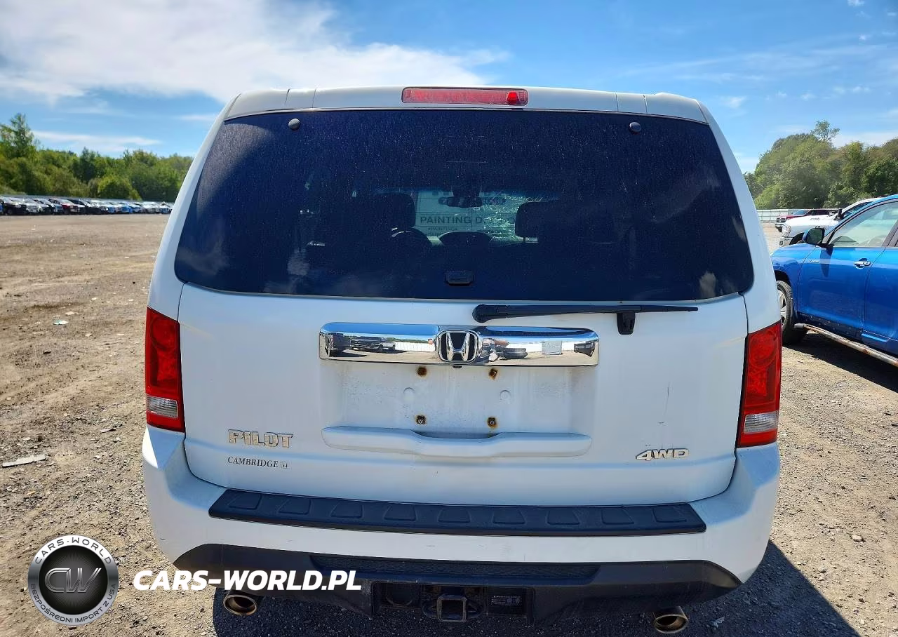 2013 Honda Pilot Exl VIN:5FNYF4H51DB007619 - 6