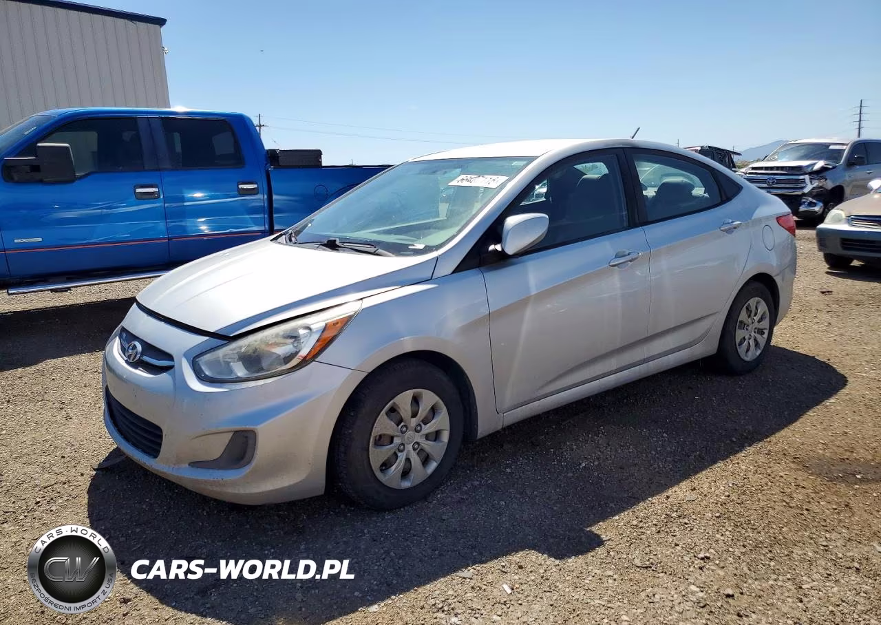 2017 Hyundai Accent Se VIN:KMHCT4AE0HU218624 - 1