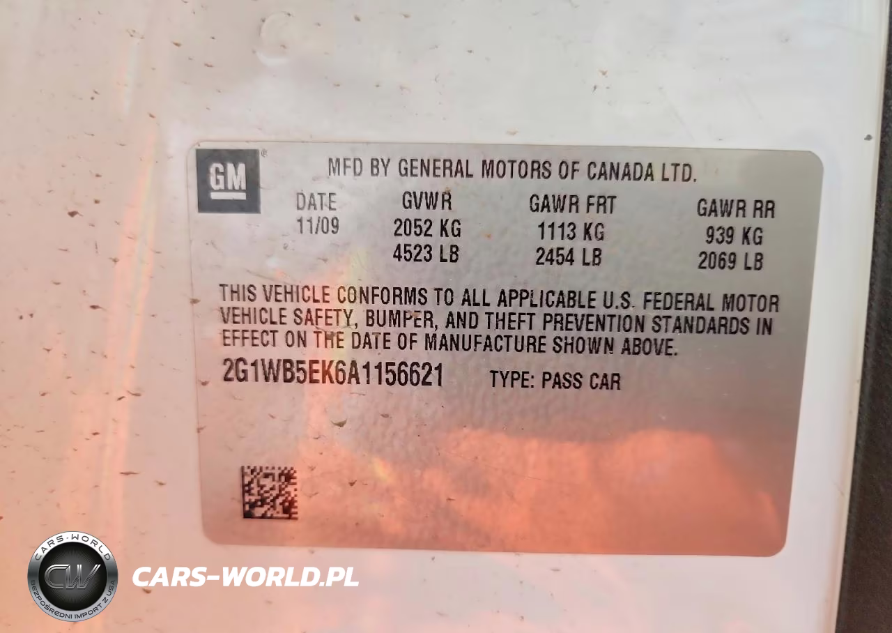 2010 Chevrolet Impala Lt VIN:2G1WB5EK6A1156621 - 12