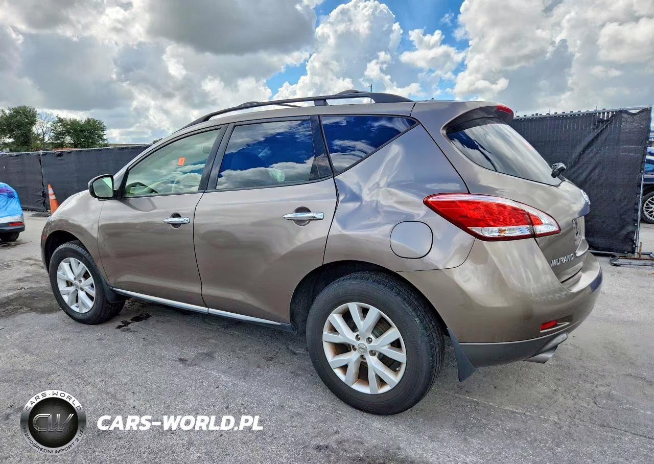2012 Nissan Murano S VIN:JN8AZ1MW9CW232830 - 2