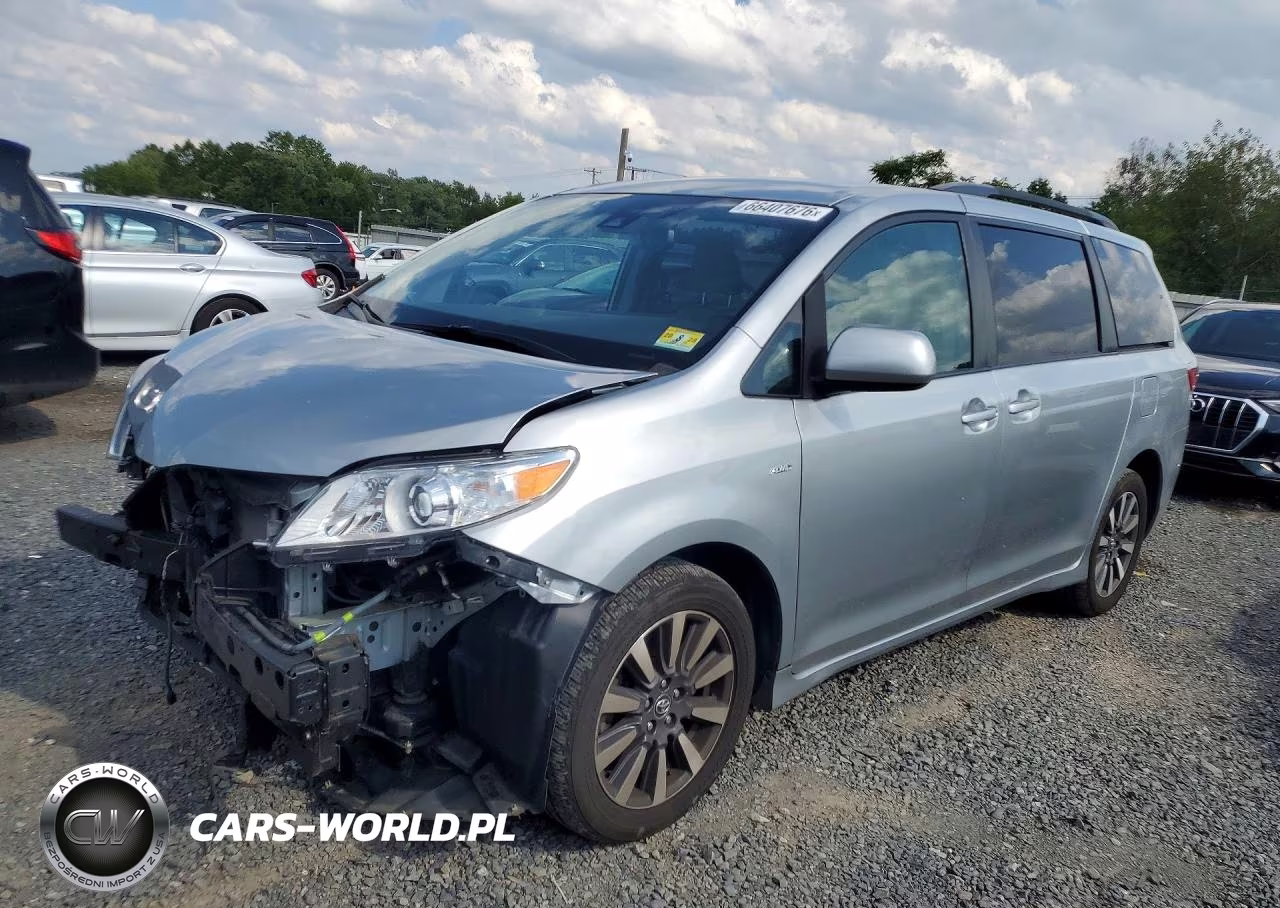 2019 Toyota Sienna Le VIN:5TDJZ3DC5KS226227 - 1