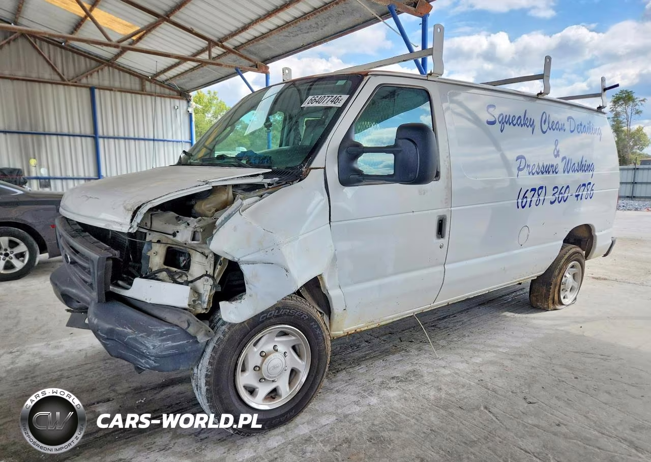 2006 Ford E350 Delivery Van VIN:1FTSE34L66HA89986 - 1