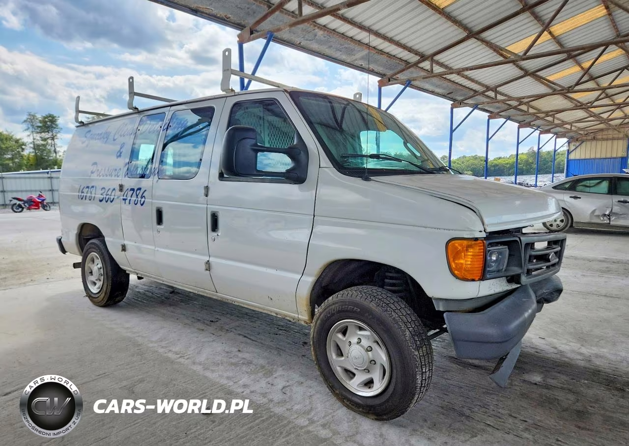 2006 Ford E350 Delivery Van VIN:1FTSE34L66HA89986 - 4