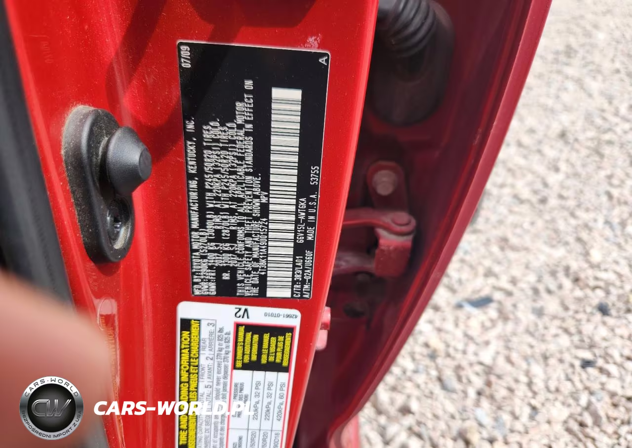 2009 Toyota Venza Awd V6 VIN:4T3BK11A49U015724 - 13