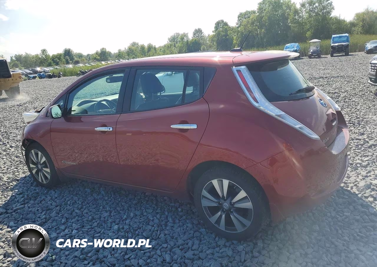2015 Nissan Leaf S VIN:1N4AZ0CPXFC300287 - 2