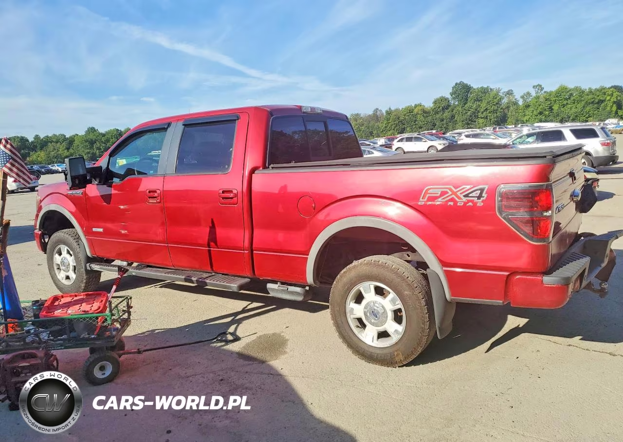 2012 Ford F-150 VIN:1FTFW1ET7CFC91535 - 2