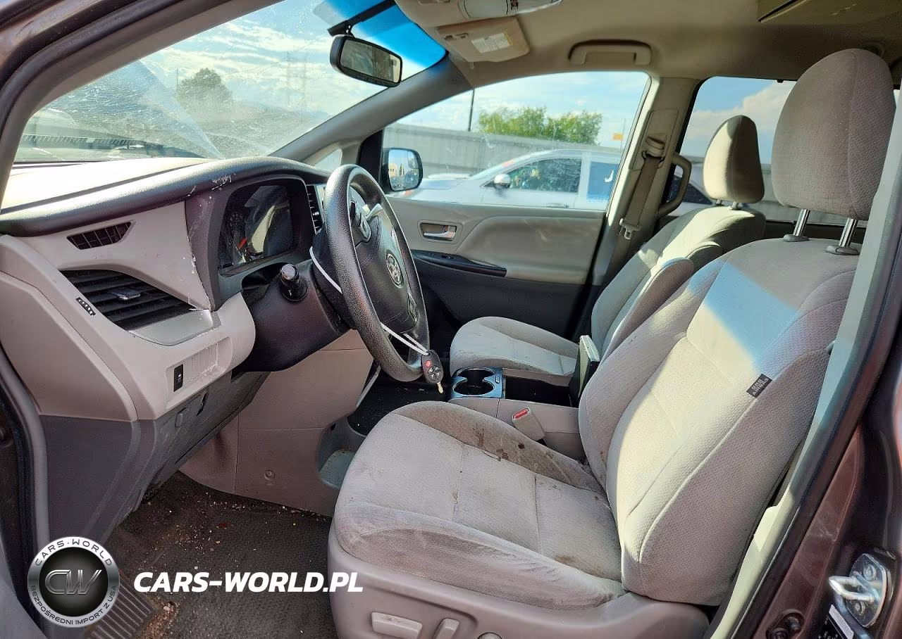 2015 Toyota Sienna Le VIN:5TDKK3DC2FS655355 - 7