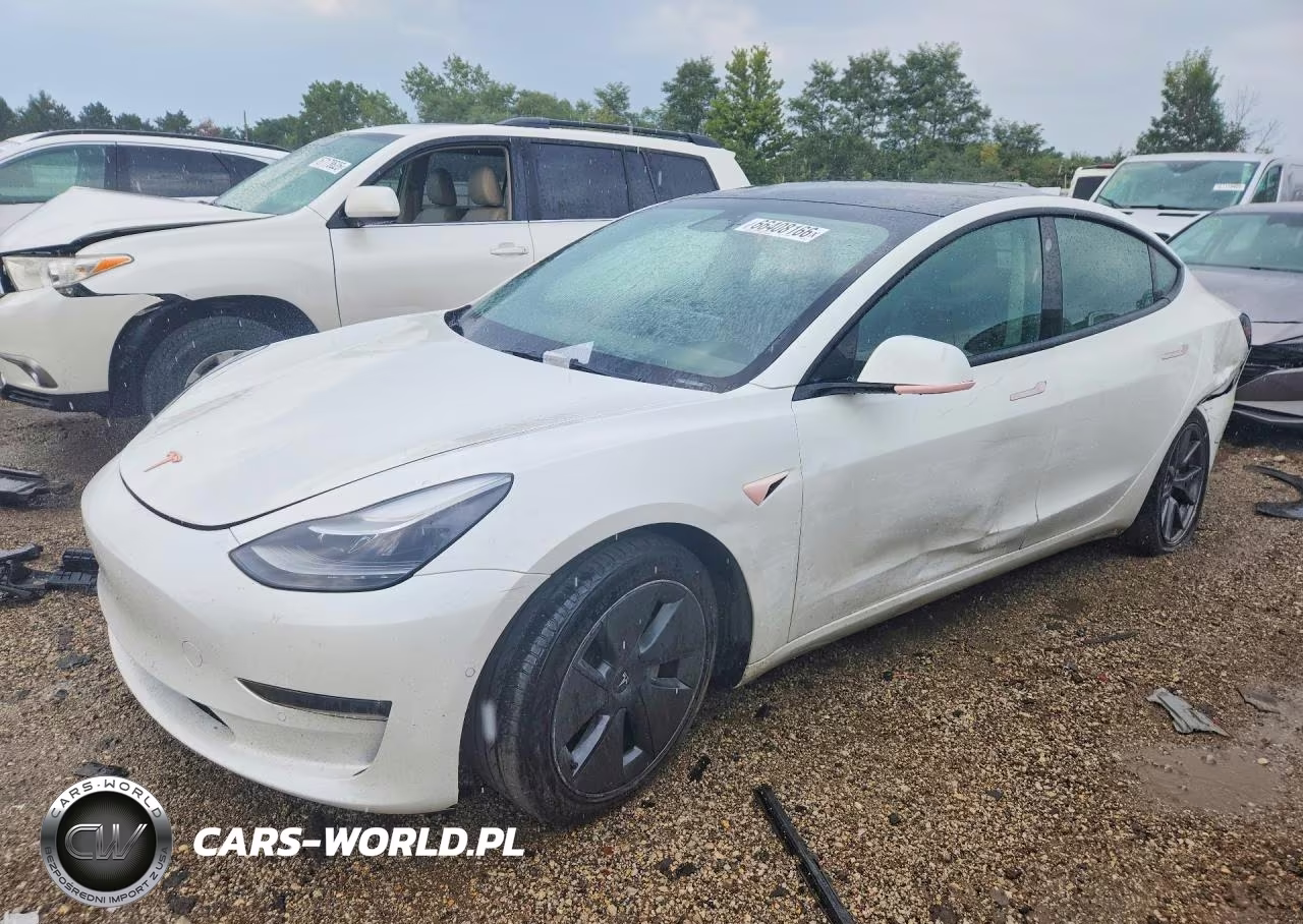 2022 Tesla Model 3 VIN:5YJ3E1EB7NF182271 - 1