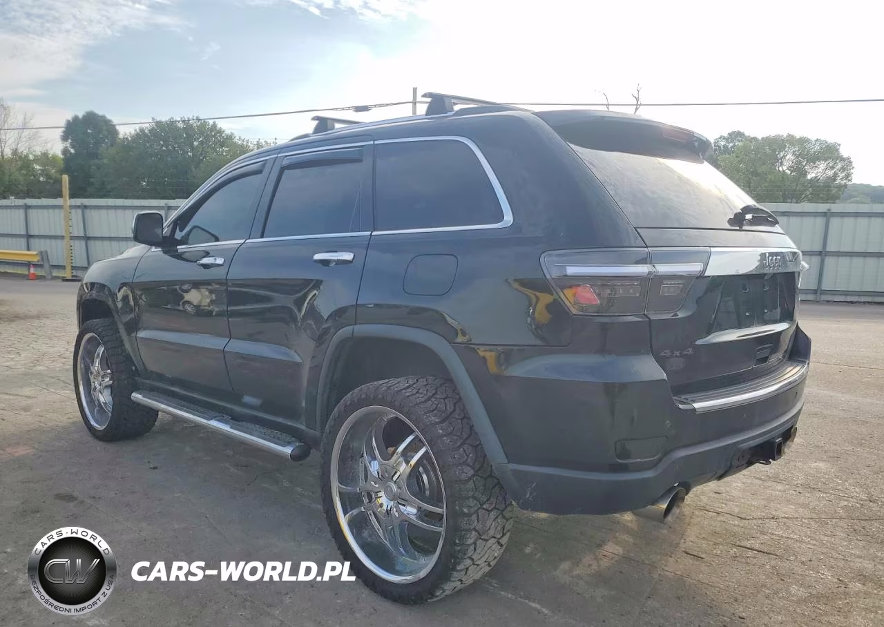 2013 Jeep Grand Cherokee Overland VIN:1C4RJFCT4DC525533 - 2
