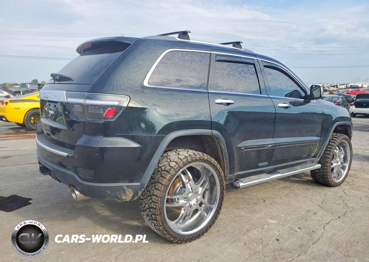 2013 Jeep Grand Cherokee Overland VIN:1C4RJFCT4DC525533 - 3