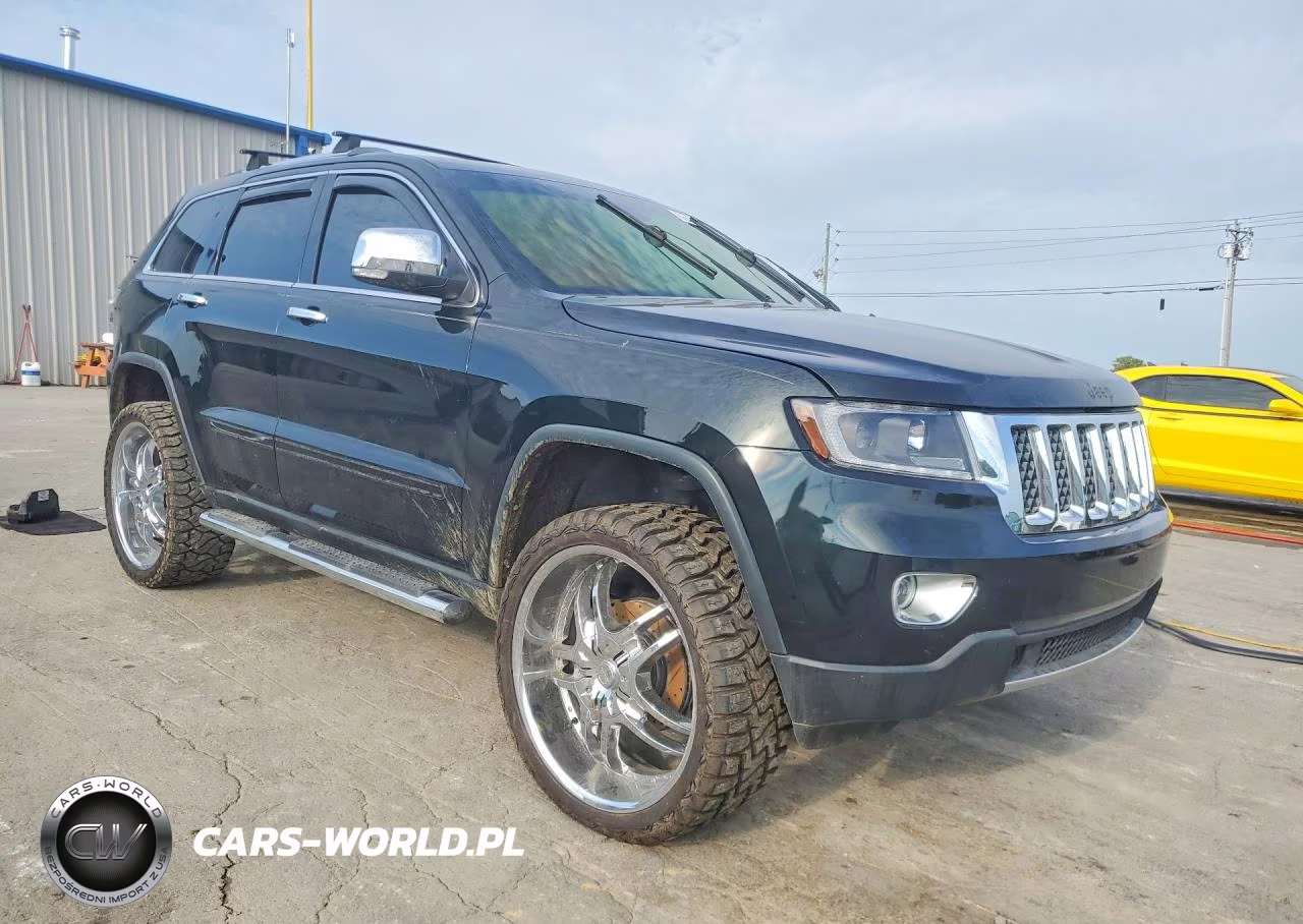 2013 Jeep Grand Cherokee Overland VIN:1C4RJFCT4DC525533 - 4