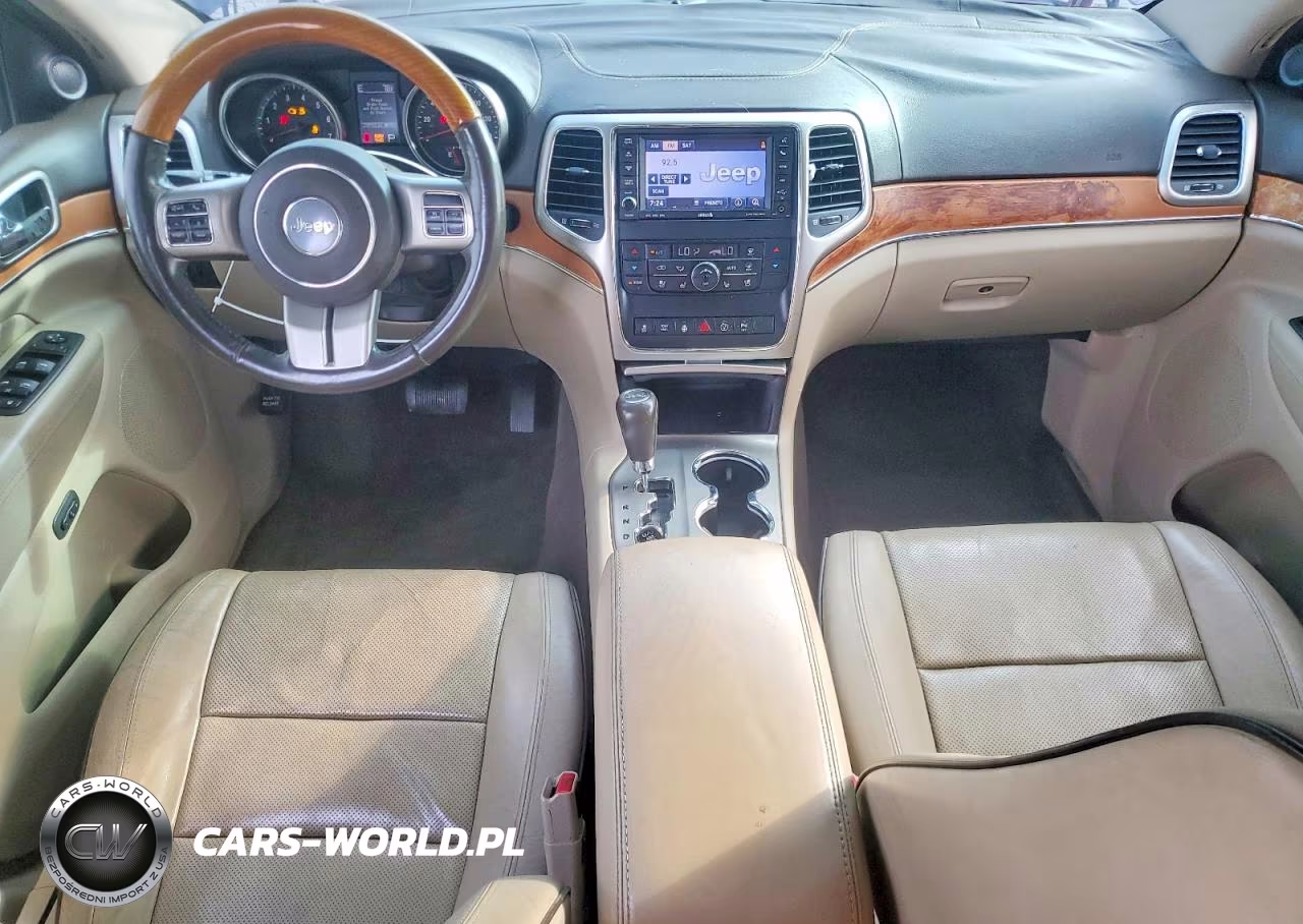 2013 Jeep Grand Cherokee Overland VIN:1C4RJFCT4DC525533 - 8