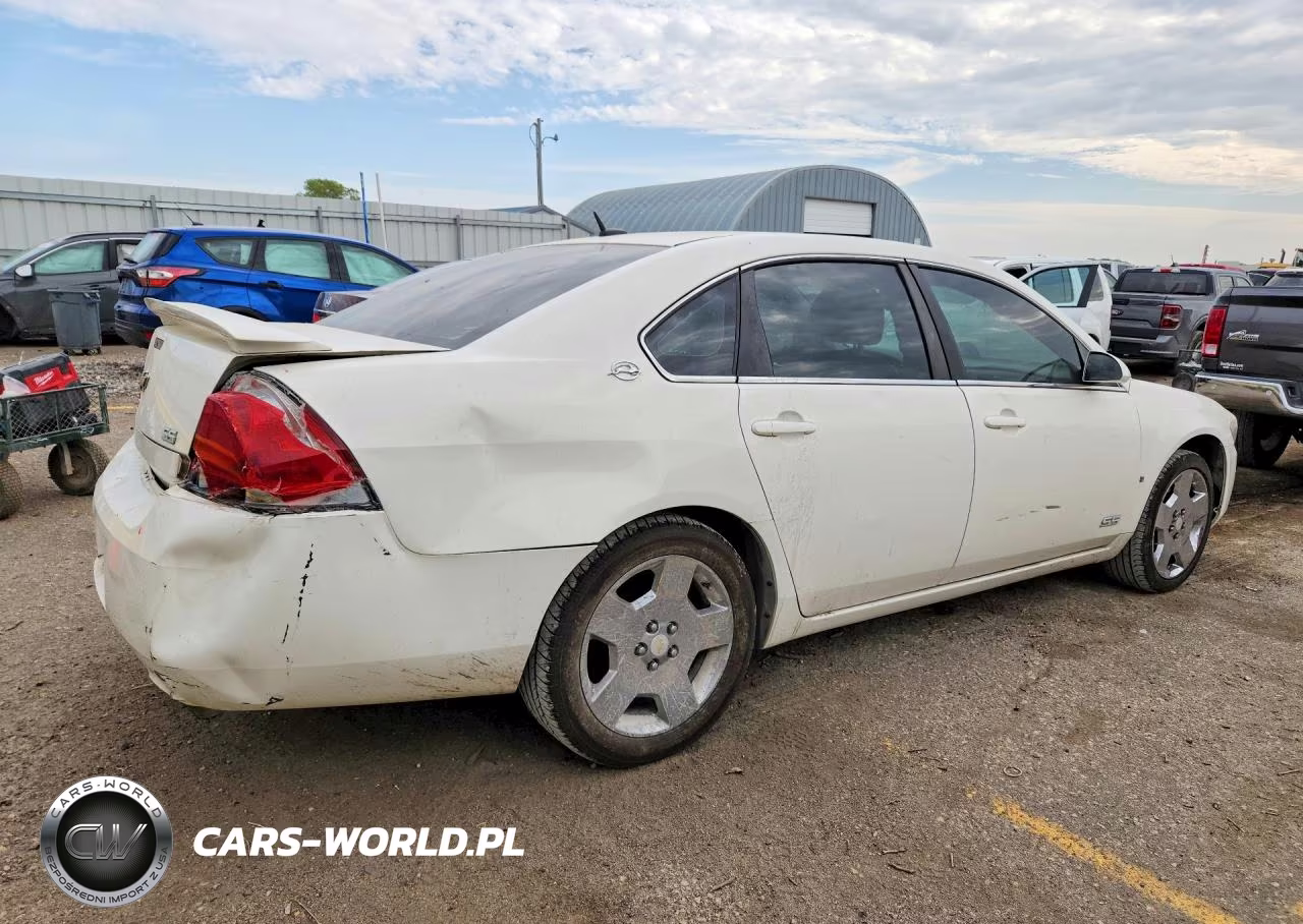 2008 Chevrolet Impala Super Sport VIN:2G1WD58C389269890 - 3