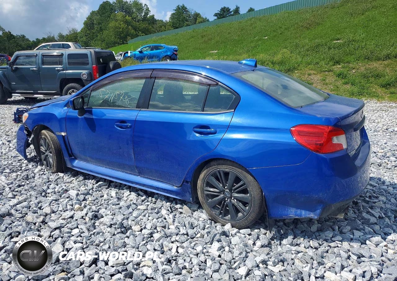 2015 Subaru Wrx VIN:JF1VA1A68F9820428 - 2