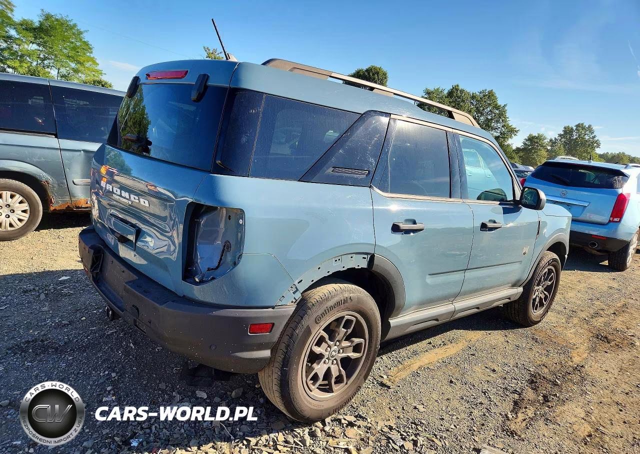 2022 Ford Bronco Sport Big Bend VIN:3FMCR9B61NRD96323 - 3