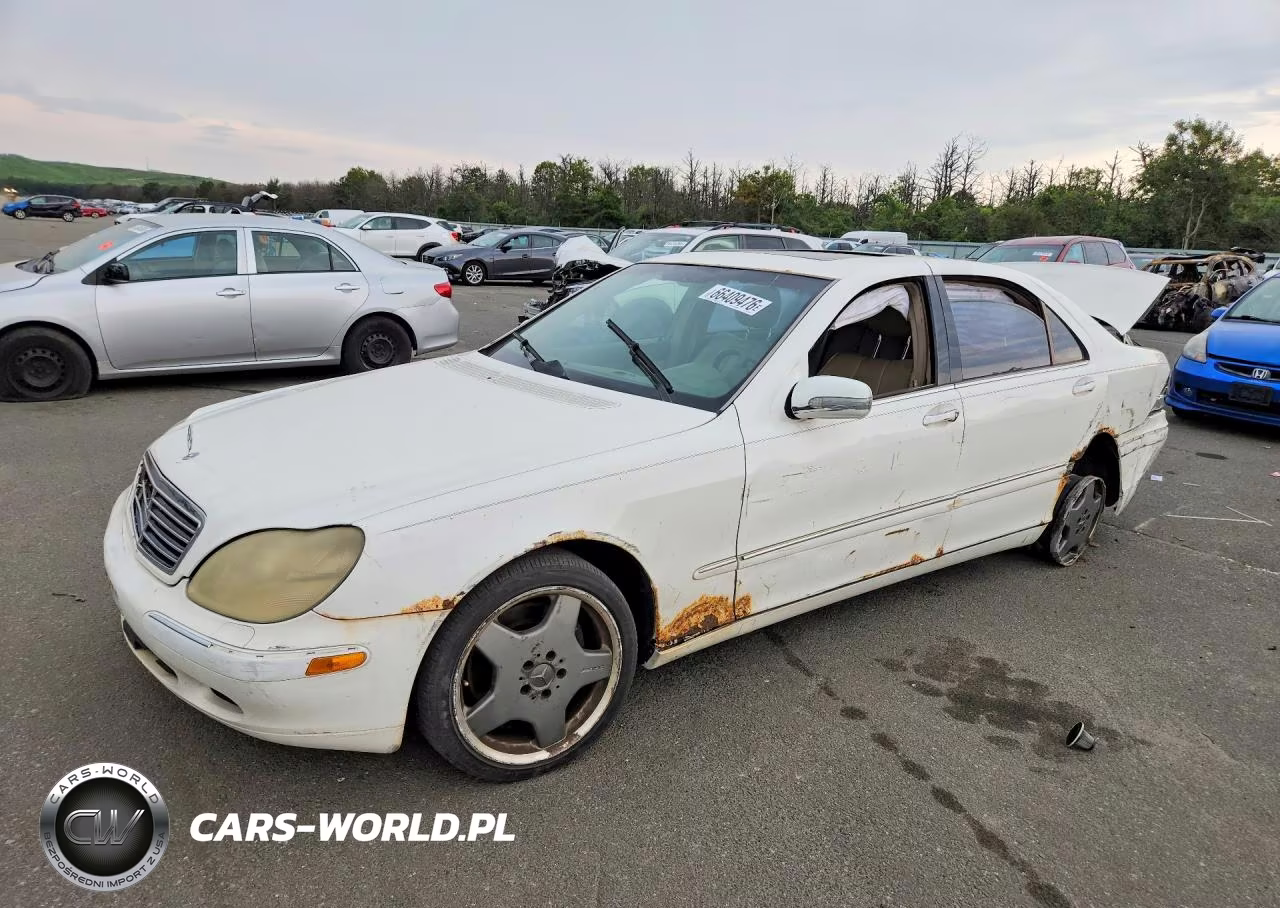2002 Mercedes-Benz S 500 VIN:WDBNG75J02A262804 - 1
