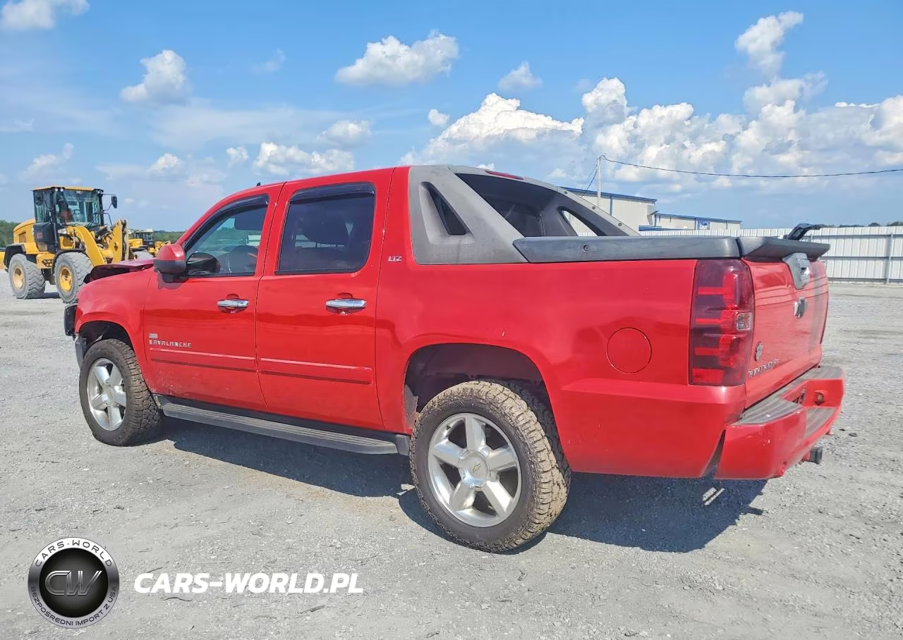 2008 Chevrolet Avalanche C1500 VIN:3GNEC12J98G149160 - 2