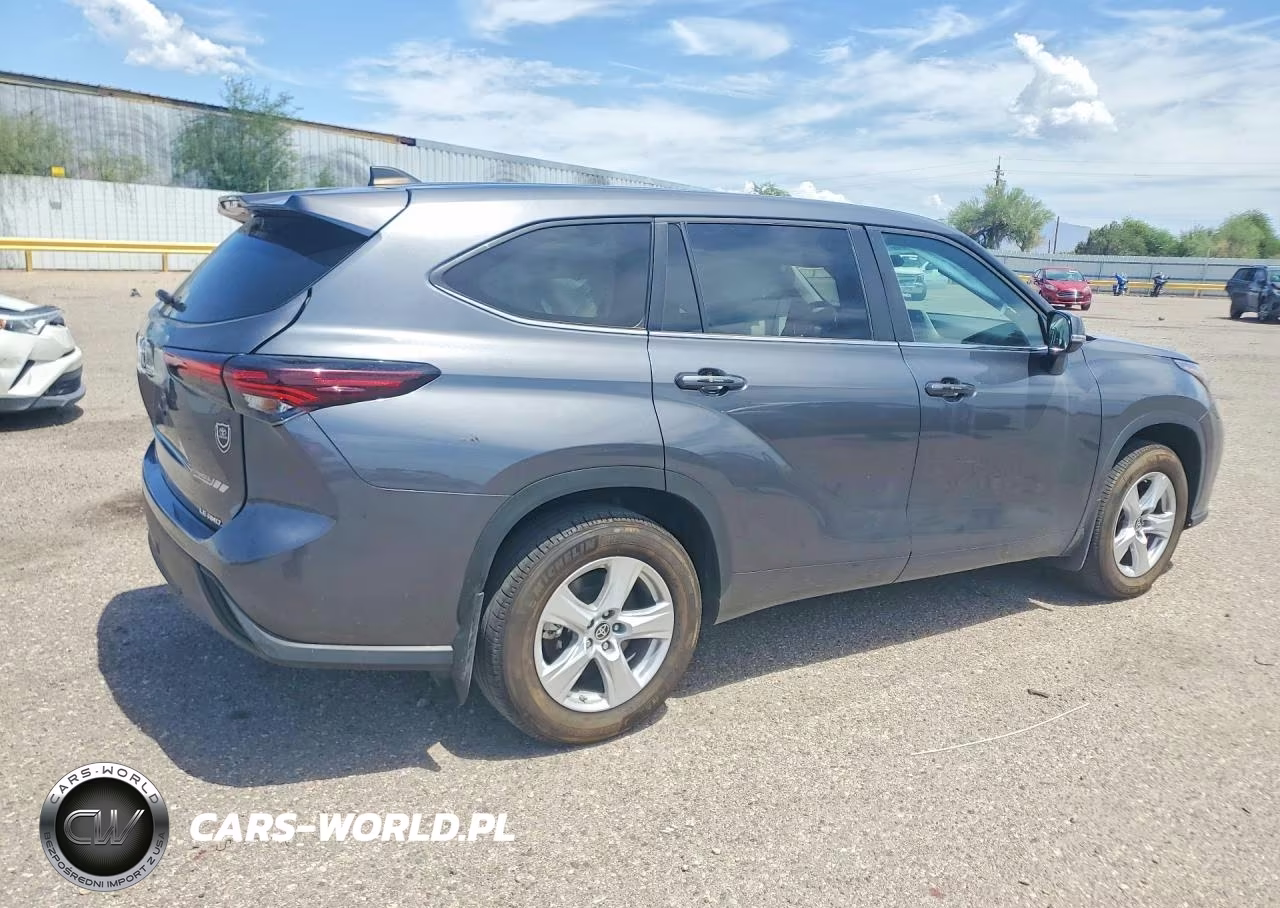 2025 Toyota Highlander Le VIN:5TDKDRBH4SS577294 - 3