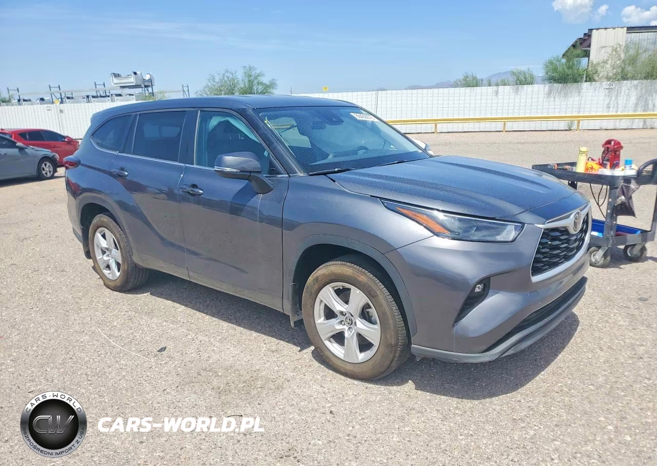 2025 Toyota Highlander Le VIN:5TDKDRBH4SS577294 - 4