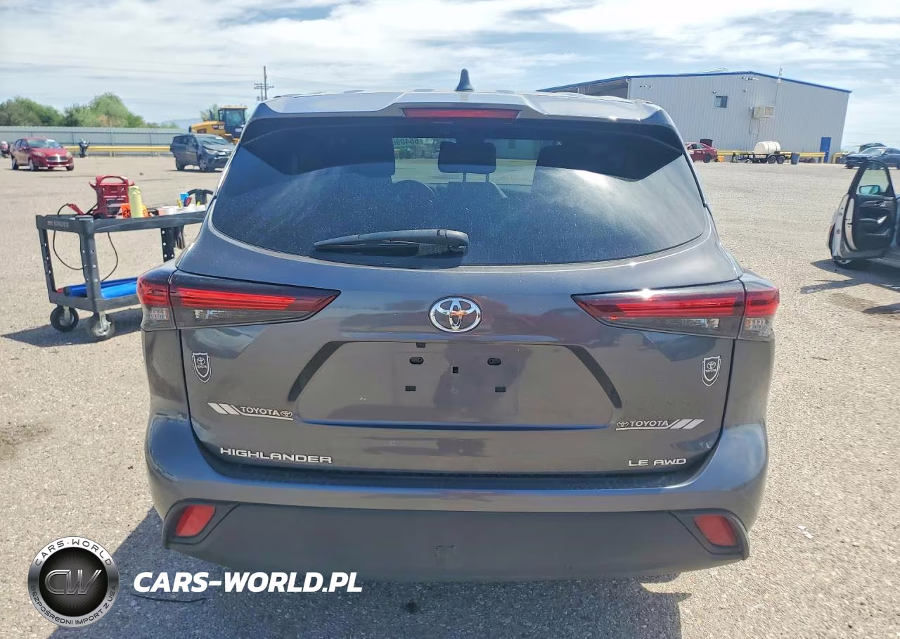 2025 Toyota Highlander Le VIN:5TDKDRBH4SS577294 - 6