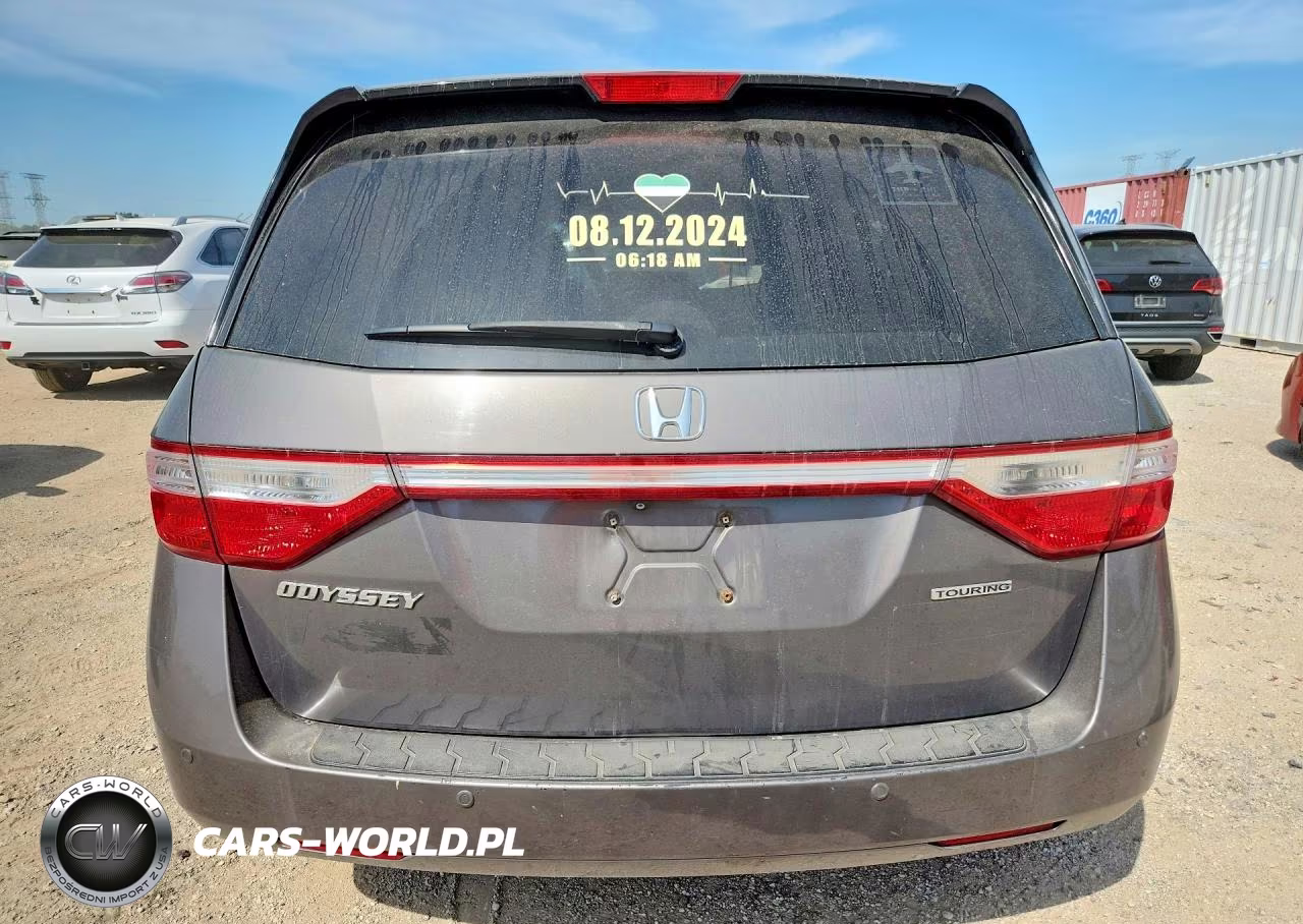 2012 Honda Odyssey Touring VIN:5FNRL5H93CB014575 - 6