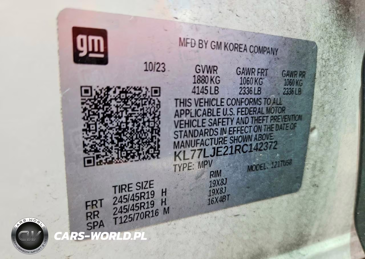 2024 Chevrolet Trax 2Rs VIN:KL77LJE21RC142372 - 13