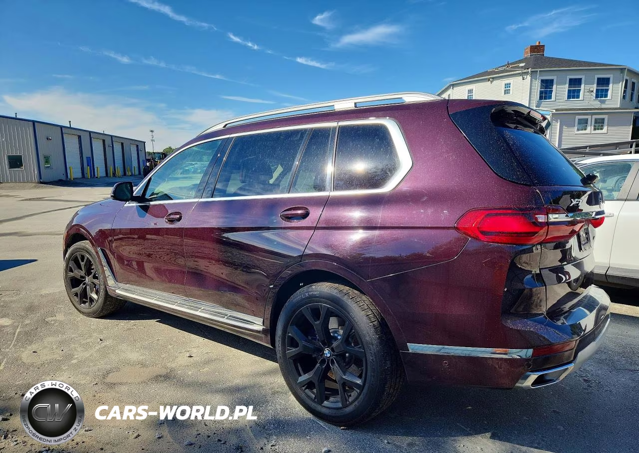 2020 BMW X7 xDrive40I VIN:5UXCW2C01L9D15619 - 2